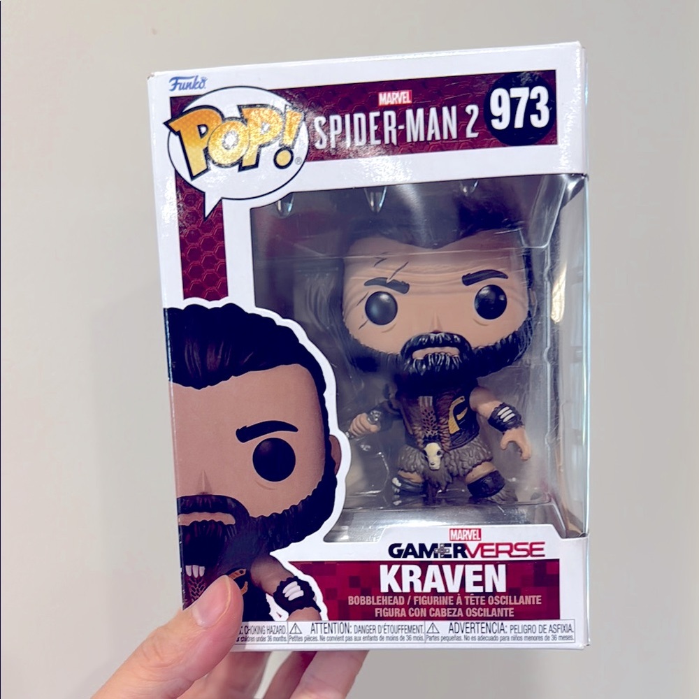 Funko Pop! Marvel GameVerse Kraven Figure NEW IN BOX
